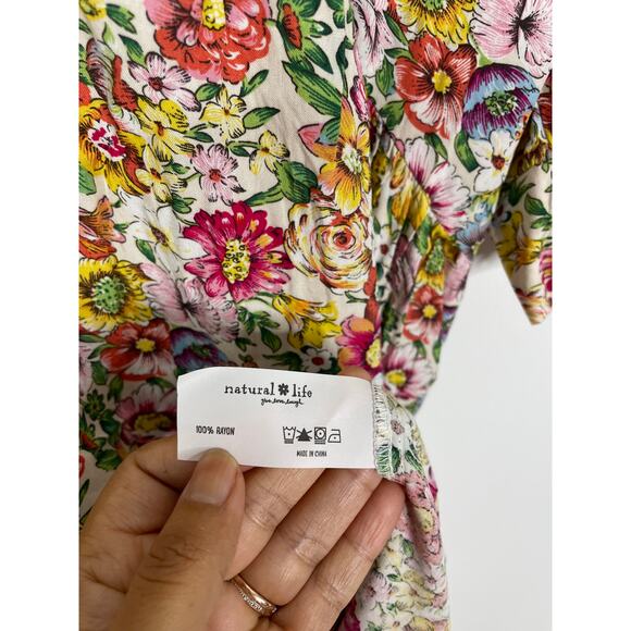Natural LIFE Floral Print Maxi Dress - Picture 5 of 7